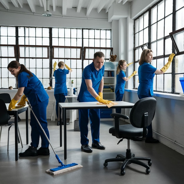 Professional cleaning results in Bangkok commercial facility